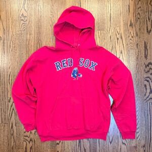 Hanes Boston Red Sox MLB Hoodie 2009 Gear For Sports XL Red Sweatshirt